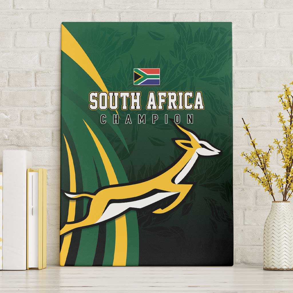 South Africa WC2026 Canvas Wall Art Springboks Champion