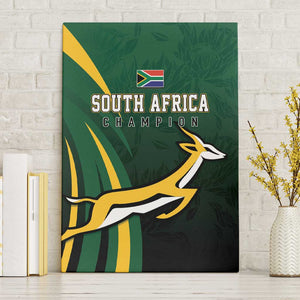 South Africa WC2026 Canvas Wall Art Springboks Champion