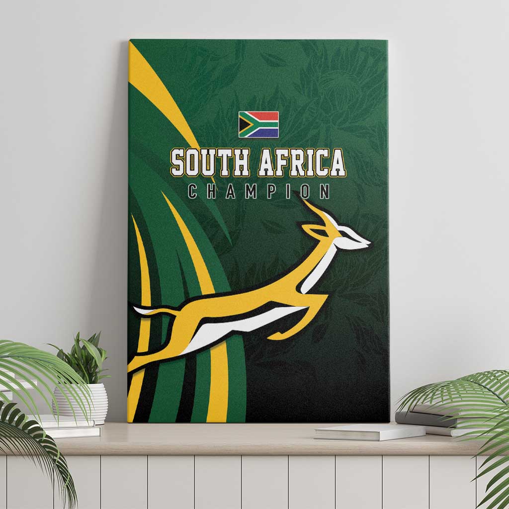 South Africa WC2026 Canvas Wall Art Springboks Champion