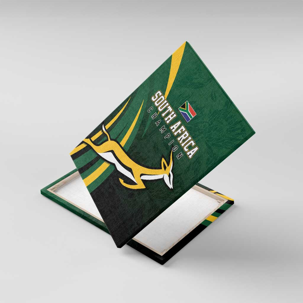 South Africa WC2026 Canvas Wall Art Springboks Champion
