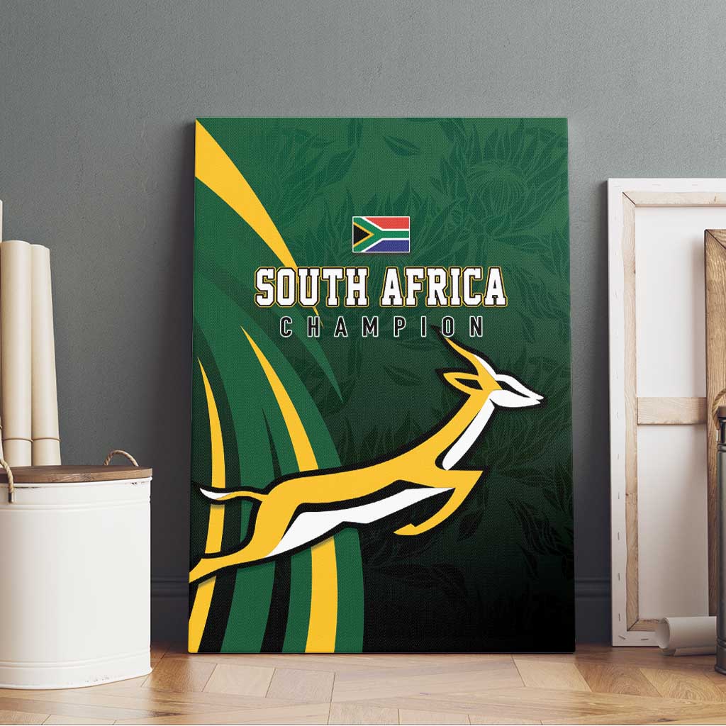 South Africa WC2026 Canvas Wall Art Springboks Champion
