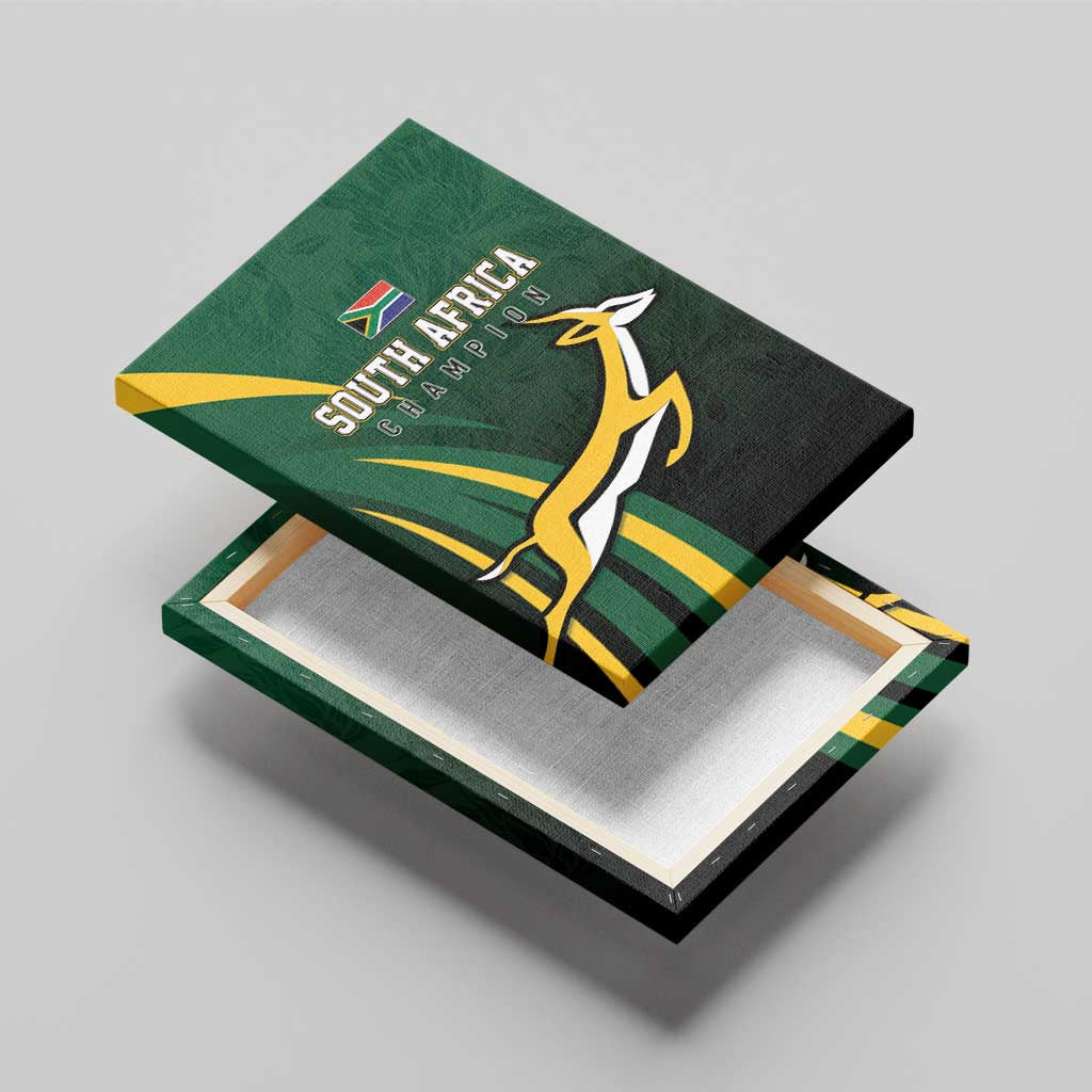 South Africa WC2026 Canvas Wall Art Springboks Champion