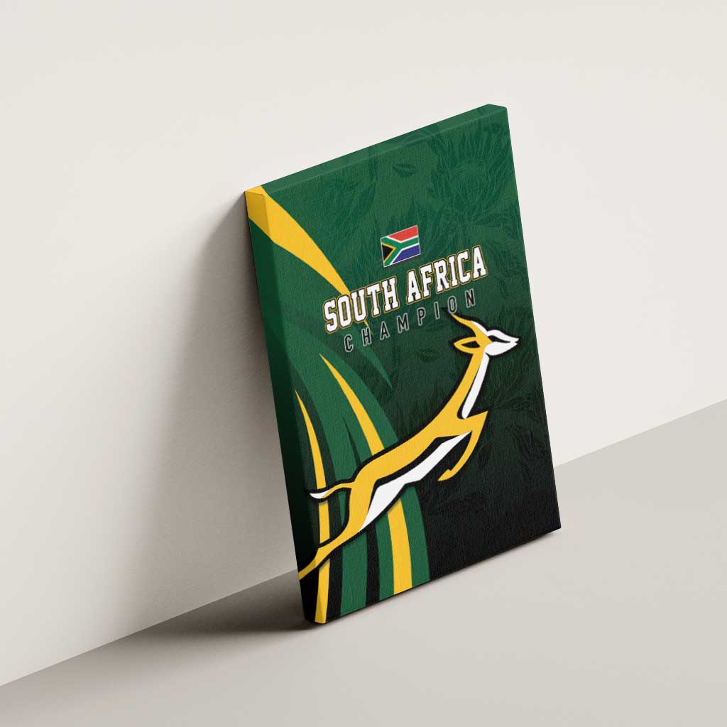 South Africa WC2026 Canvas Wall Art Springboks Champion