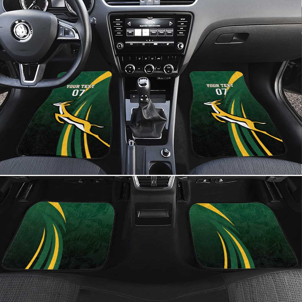 South Africa WC2026 Personalized Car Mats Springboks Champion