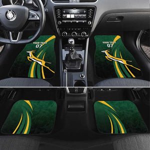 South Africa WC2026 Personalized Car Mats Springboks Champion