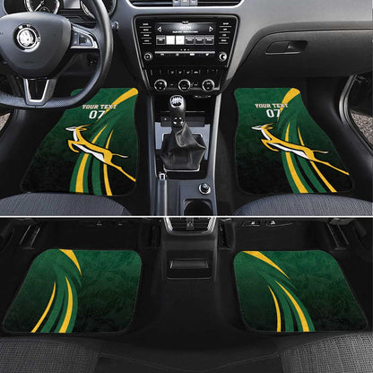 South Africa WC2026 Personalized Car Mats Springboks Champion