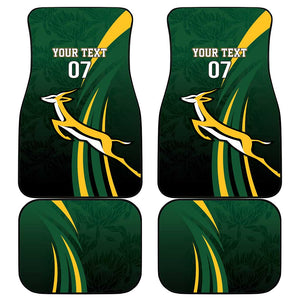 South Africa WC2026 Personalized Car Mats Springboks Champion