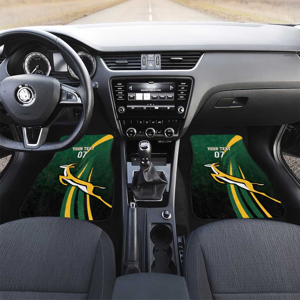 South Africa WC2026 Personalized Car Mats Springboks Champion