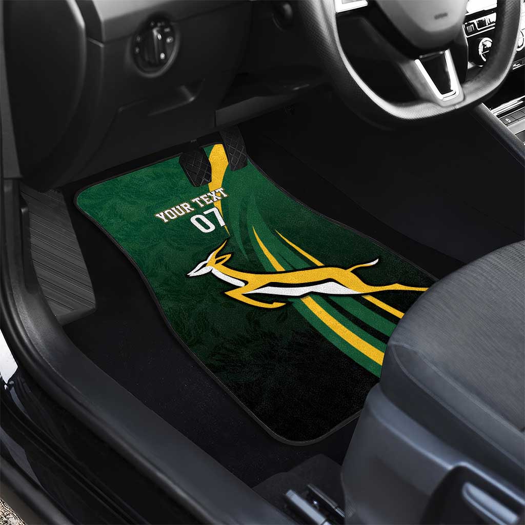 South Africa WC2026 Personalized Car Mats Springboks Champion