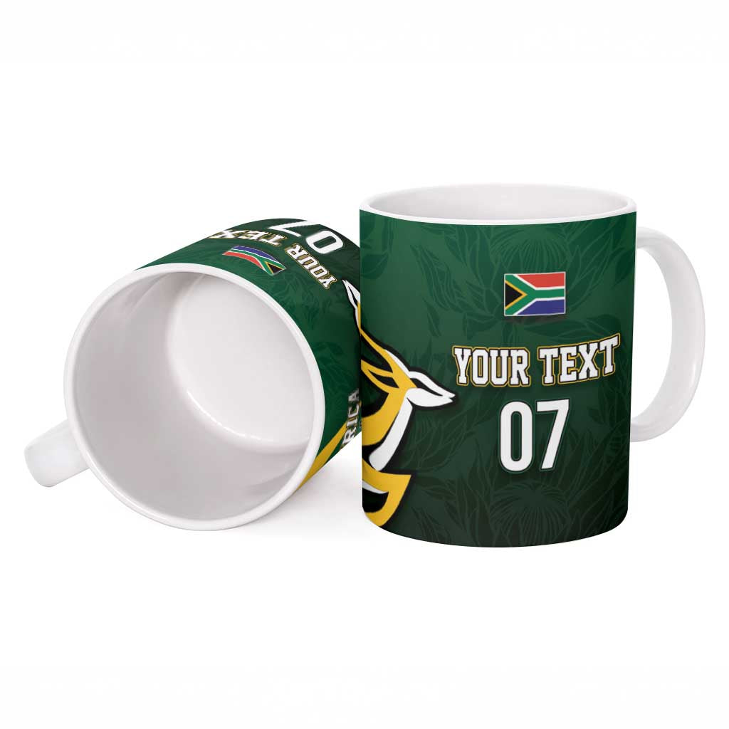South Africa WC2026 Personalized Ceramic Mug Springboks Champion