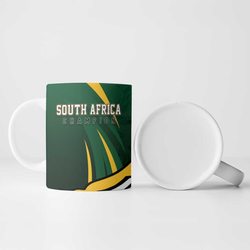 South Africa WC2026 Personalized Ceramic Mug Springboks Champion