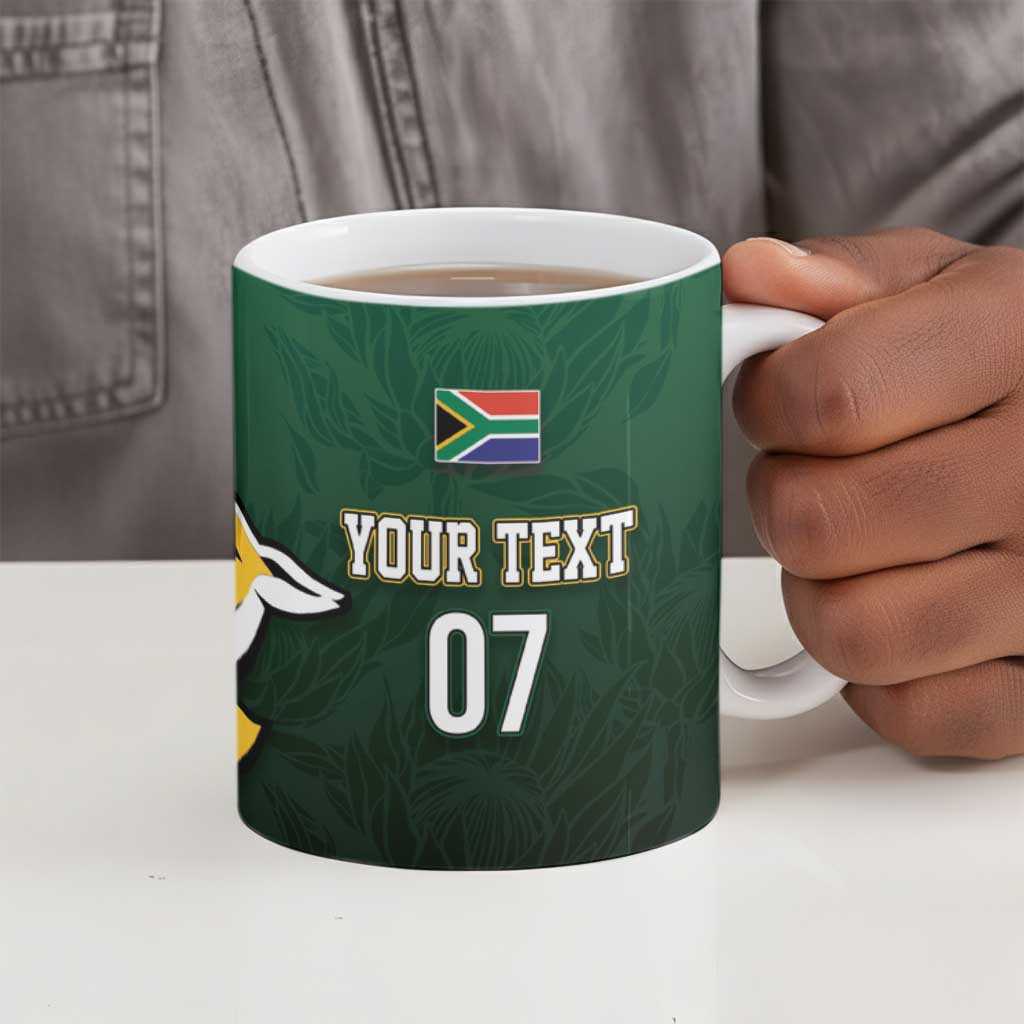 South Africa WC2026 Personalized Ceramic Mug Springboks Champion