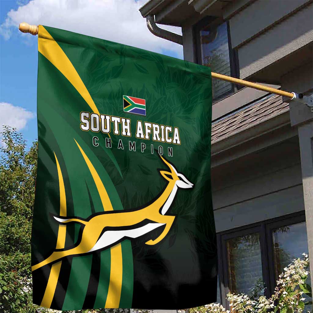South Africa WC2026 Garden Flag Springboks Champion