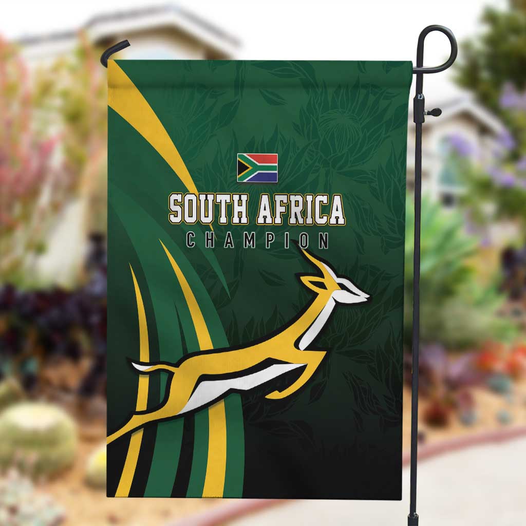 South Africa WC2026 Garden Flag Springboks Champion