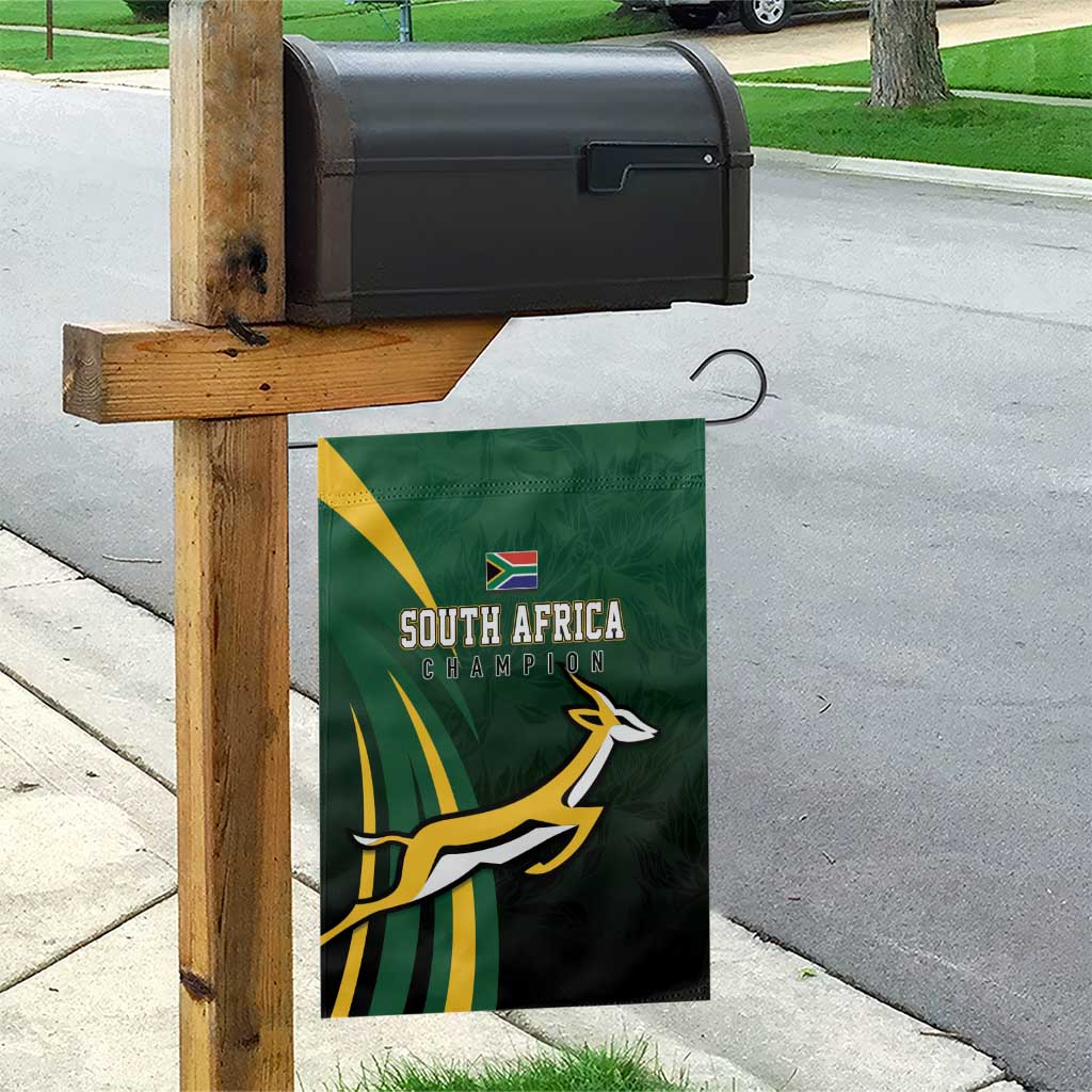 South Africa WC2026 Garden Flag Springboks Champion