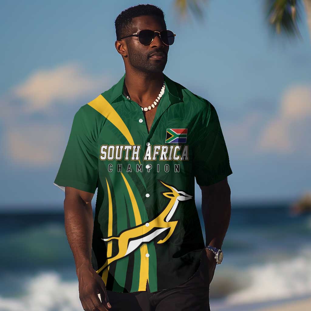 South Africa WC2026 Personalized Hawaiian Shirt Springboks Champion