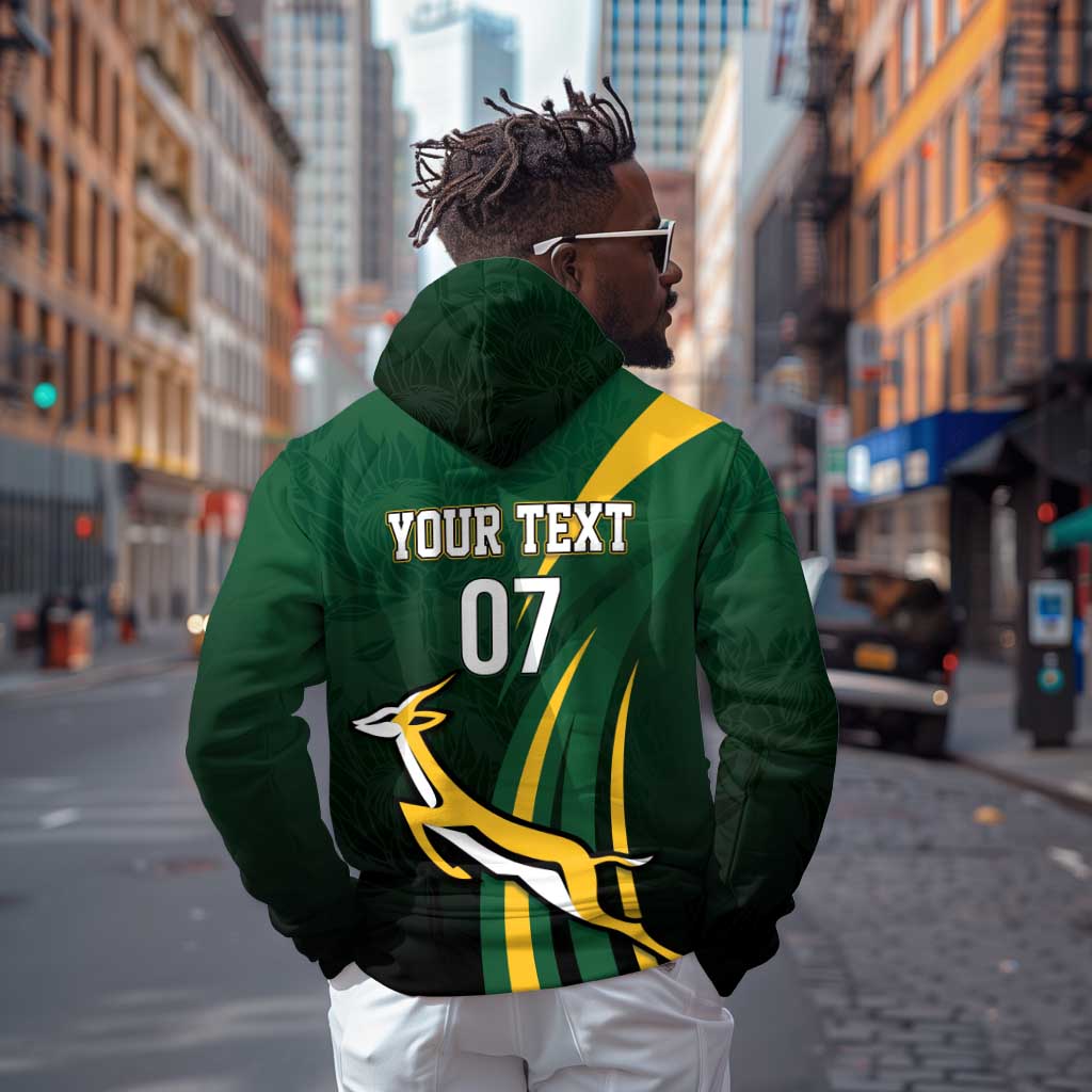 South Africa WC2026 Personalized Hoodie Springboks Champion