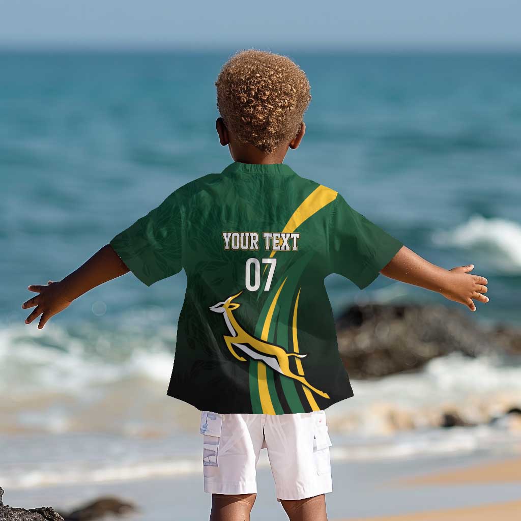 South Africa WC2026 Personalized Kid Hawaiian Shirt Springboks Champion