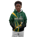 South Africa WC2026 Personalized Kid Hoodie Springboks Champion