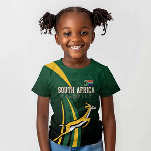 South Africa WC2026 Personalized Kid T shirt Springboks Champion