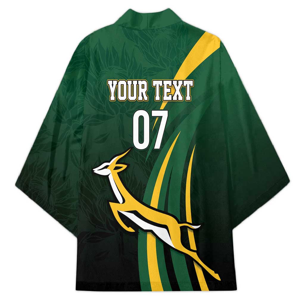 South Africa WC2026 Personalized Kimono Springboks Champion