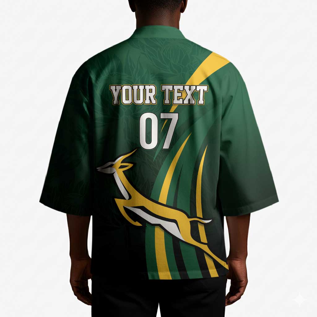 South Africa WC2026 Personalized Kimono Springboks Champion