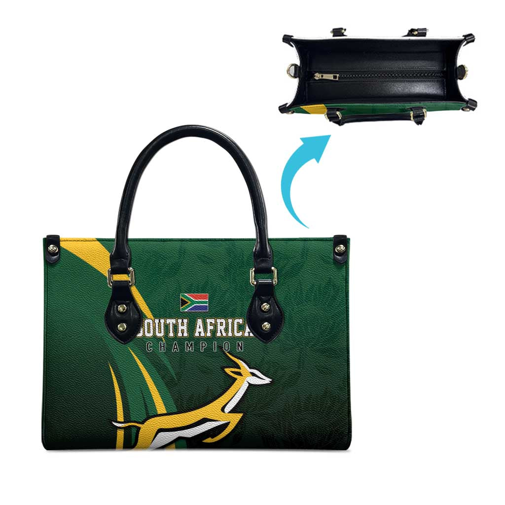 South Africa WC2026 Leather Bag Springboks Champion