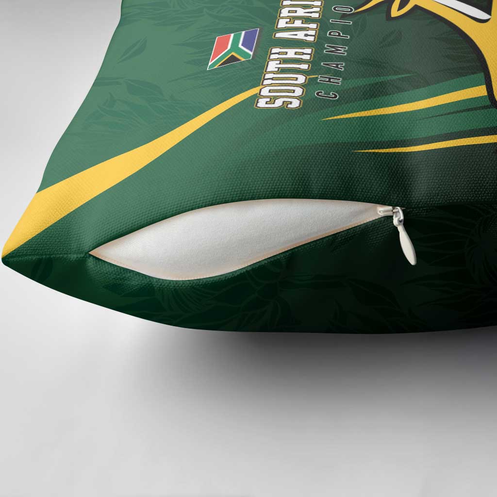 South Africa WC2026 Pillow Cover Springboks Champion