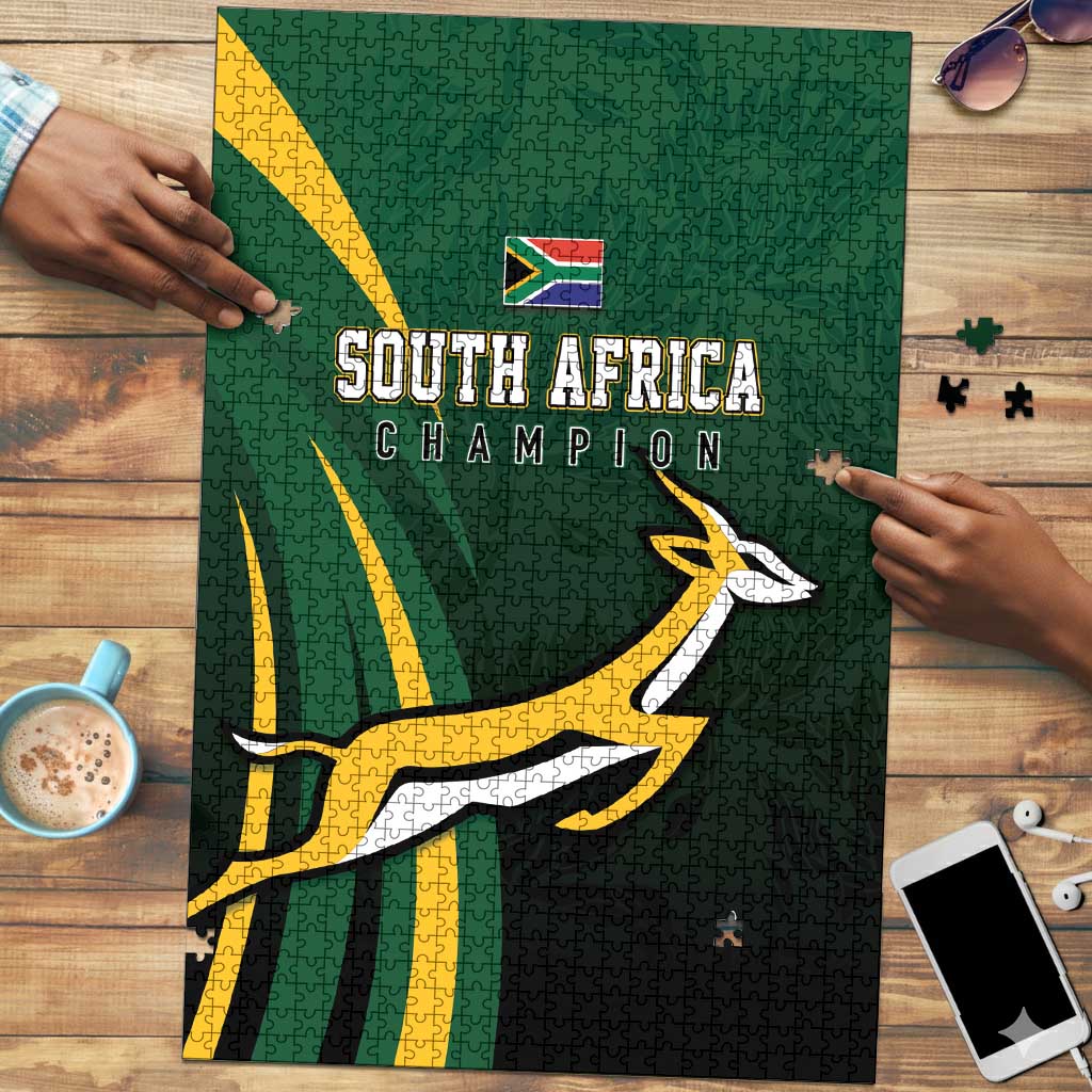 South Africa WC2026 Puzzle Springboks Champion