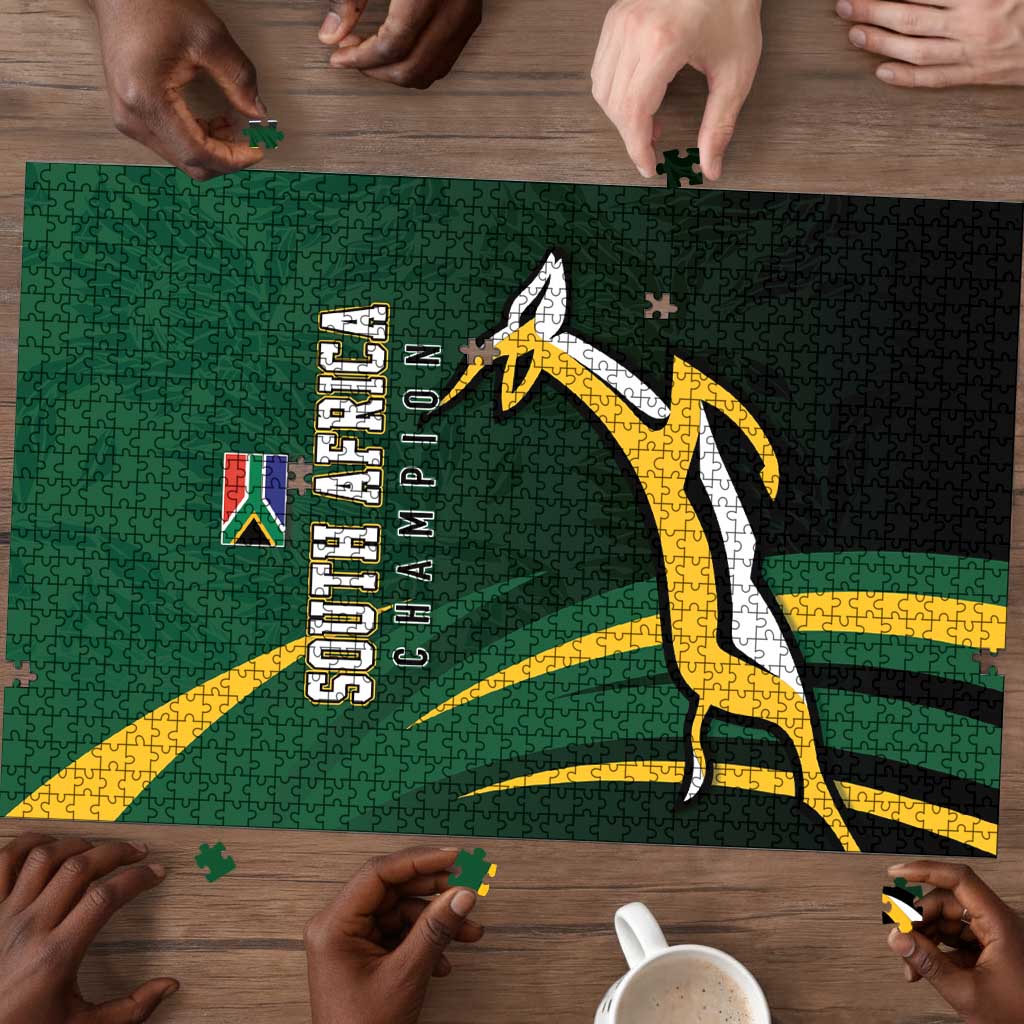 South Africa WC2026 Puzzle Springboks Champion