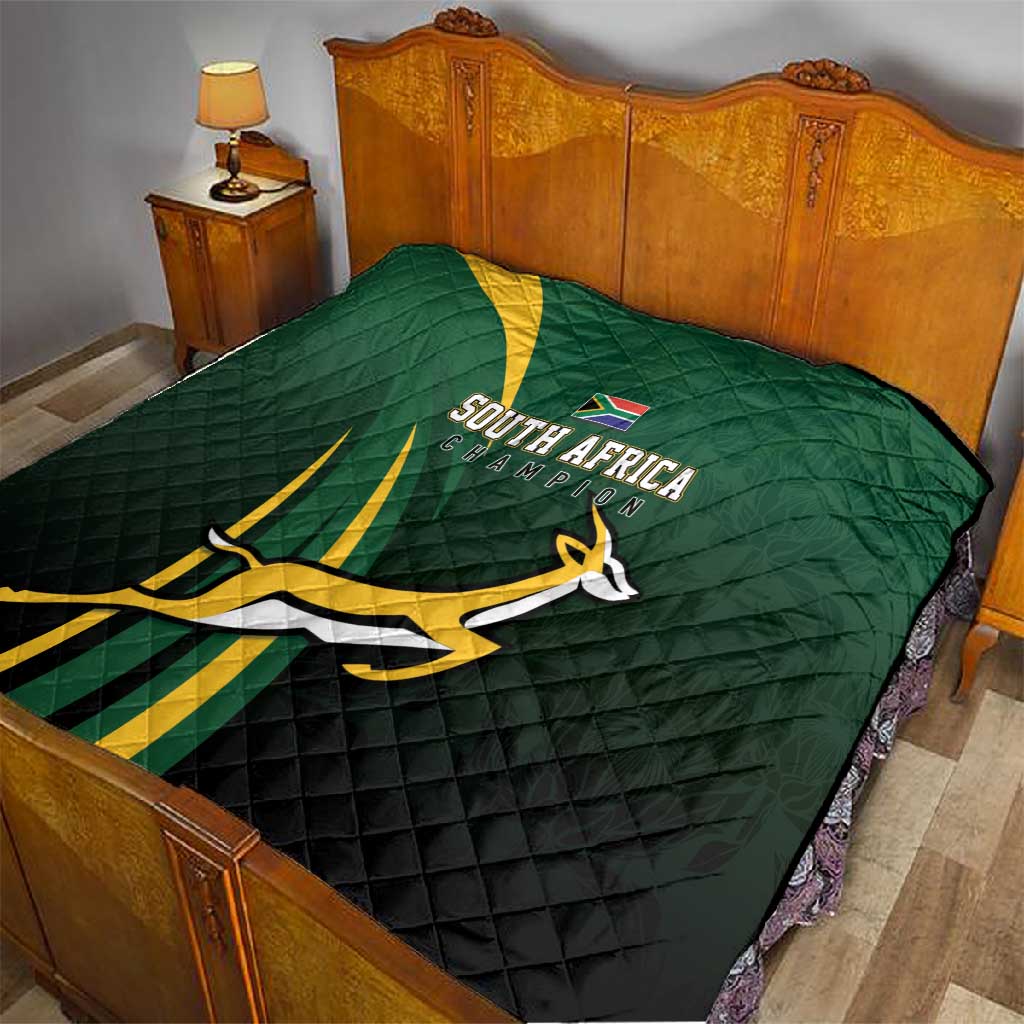 South Africa WC2026 Quilt Springboks Champion