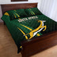 South Africa WC2026 Quilt Bed Set Springboks Champion