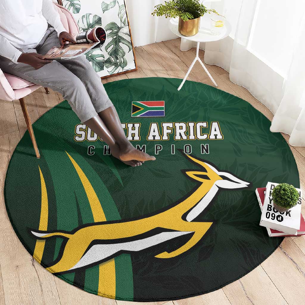 South Africa WC2026 Round Carpet Springboks Champion