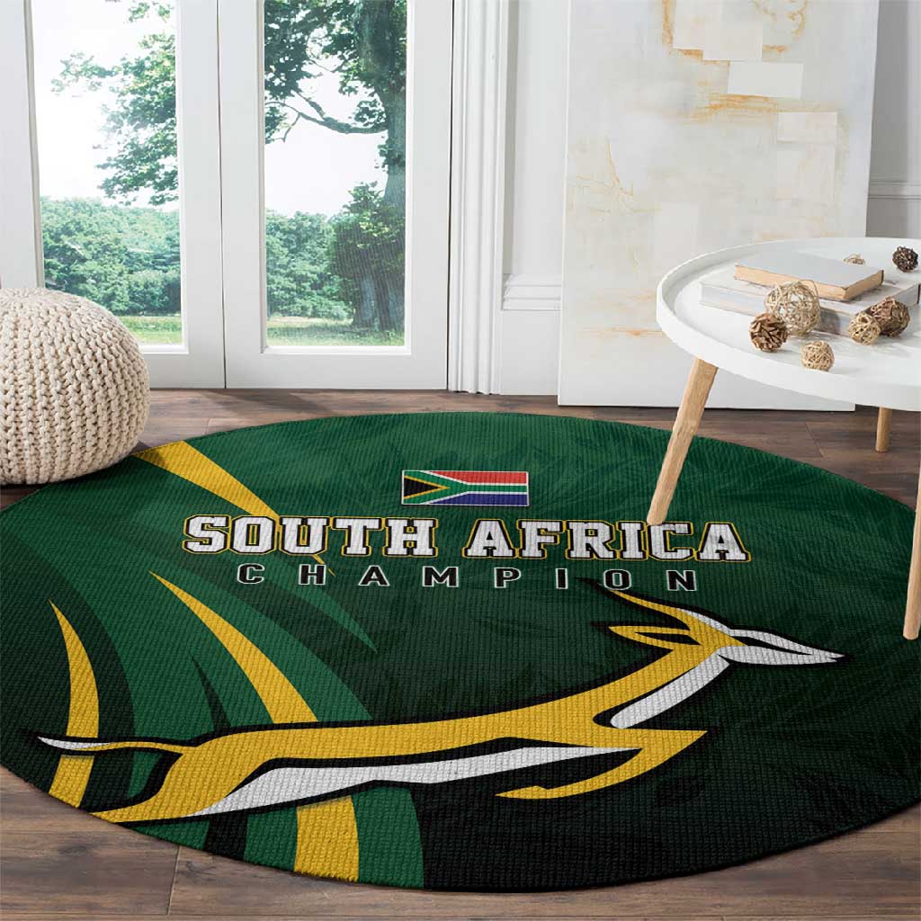 South Africa WC2026 Round Carpet Springboks Champion