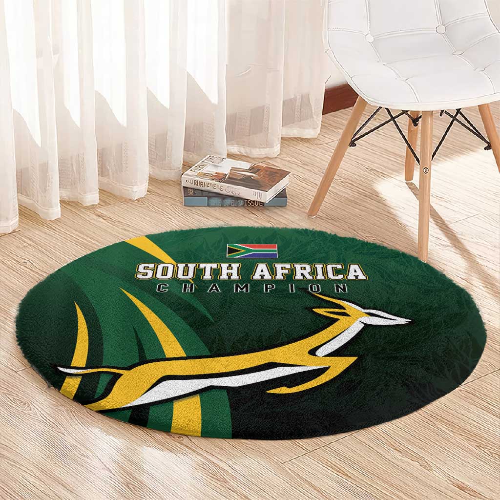 South Africa WC2026 Round Carpet Springboks Champion