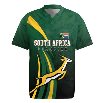 South Africa WC2026 Personalized Rugby Jersey Springboks Champion