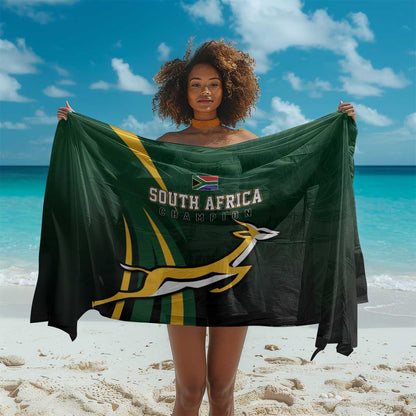 South Africa WC2026 Sarong Springboks Champion