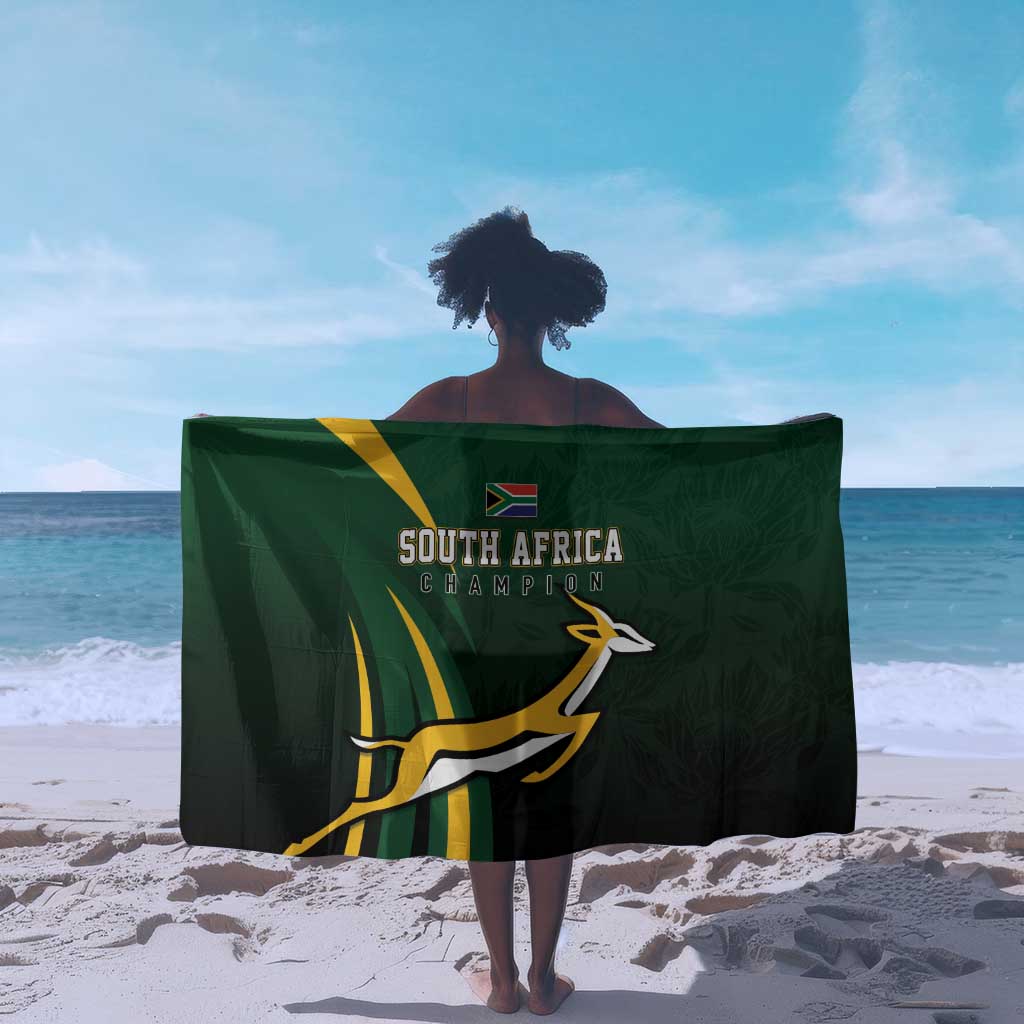 South Africa WC2026 Sarong Springboks Champion