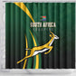 South Africa WC2026 Shower Curtain Springboks Champion