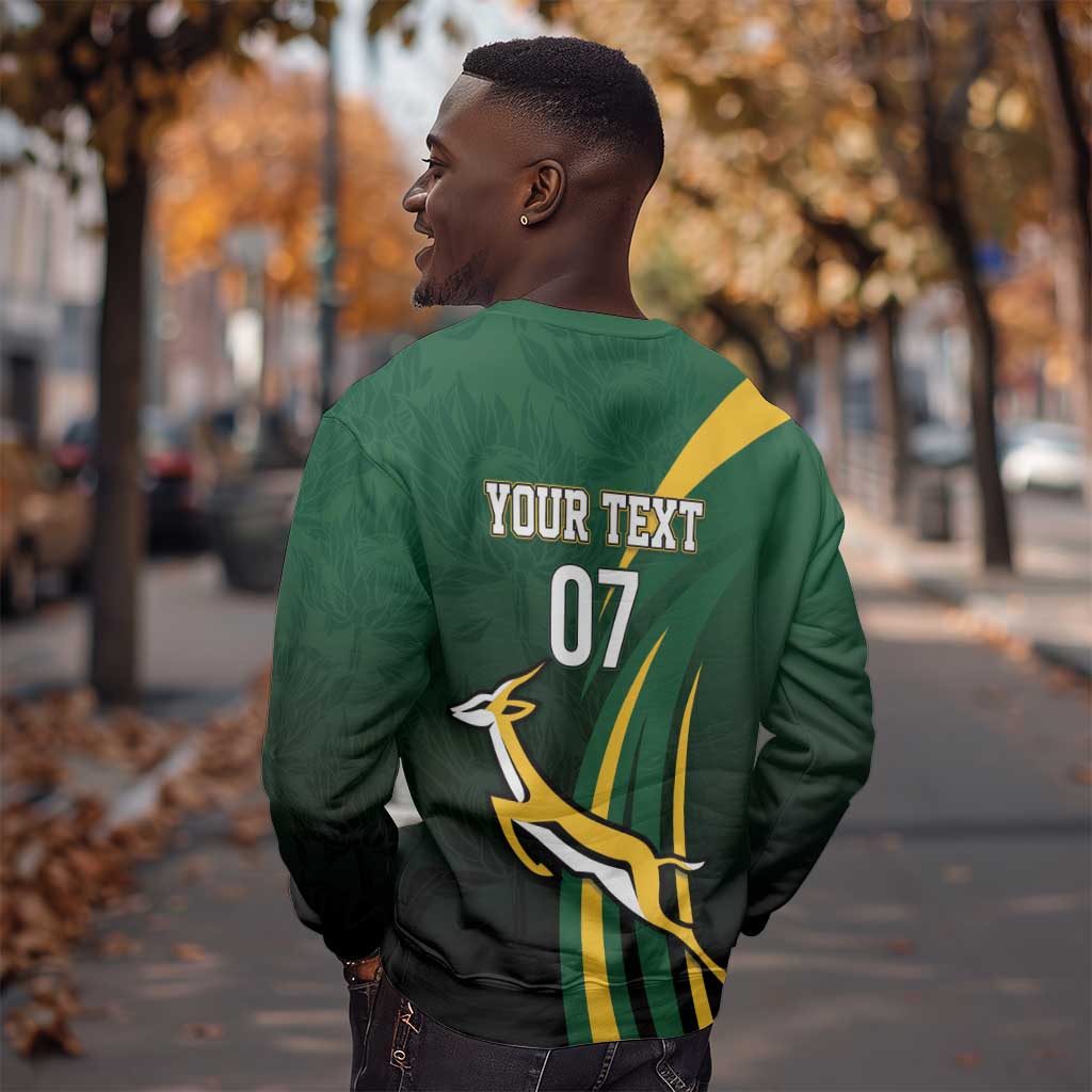 South Africa WC2026 Personalized Sweatshirt Springboks Champion