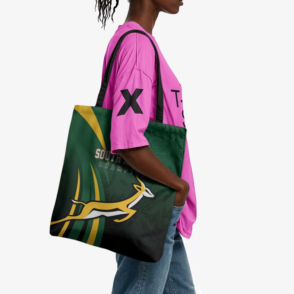 South Africa WC2026 Tote Bag Springboks Champion