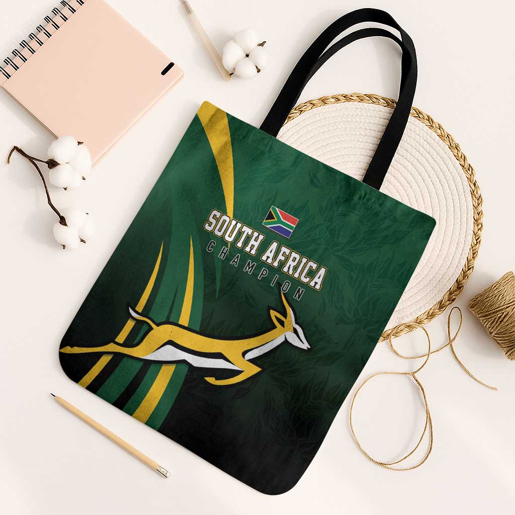 South Africa WC2026 Tote Bag Springboks Champion