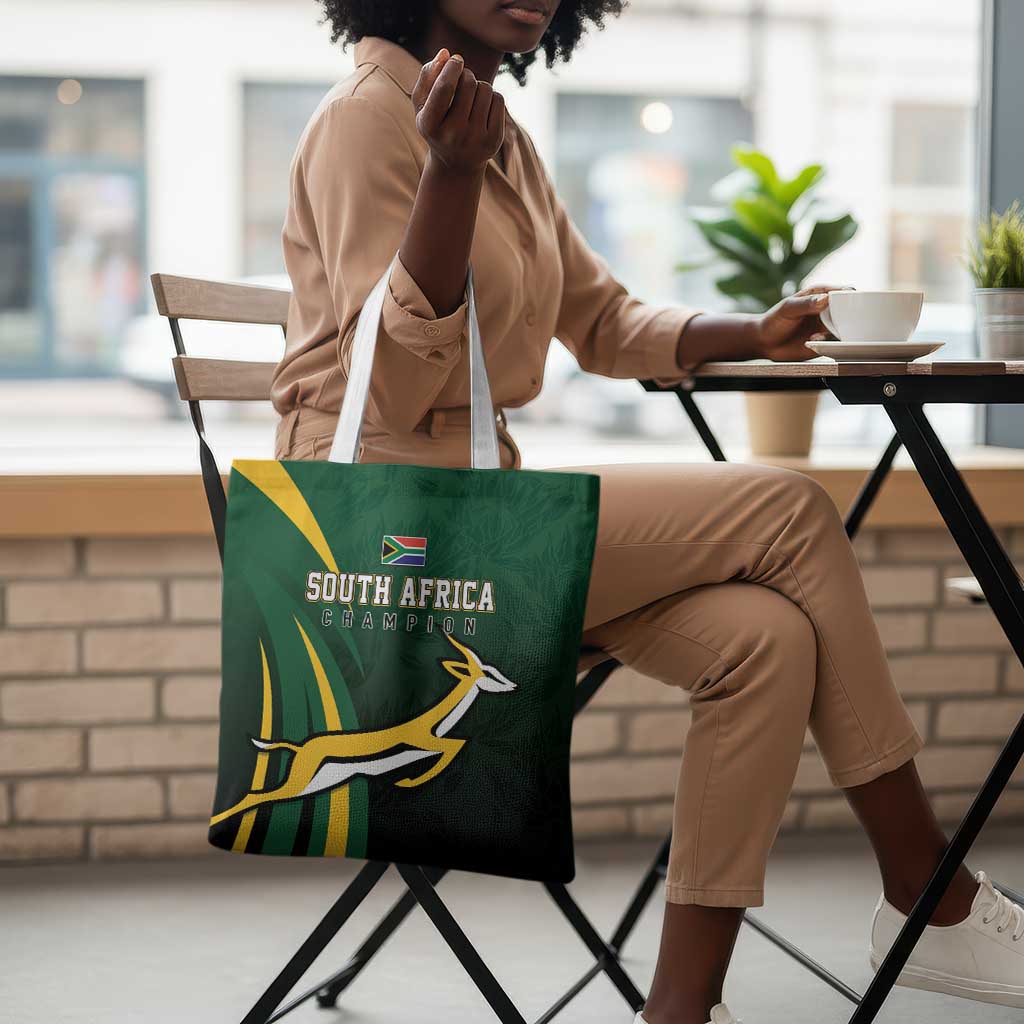 South Africa WC2026 Tote Bag Springboks Champion