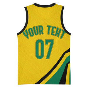 Personalised Jamaica Football Basketball Jersey Reggae Boyz Retro WC 1998 Inspired LT7