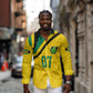 Personalised Jamaica Football Long Sleeve Button Shirt Reggae Boyz Retro WC 1998 Inspired
