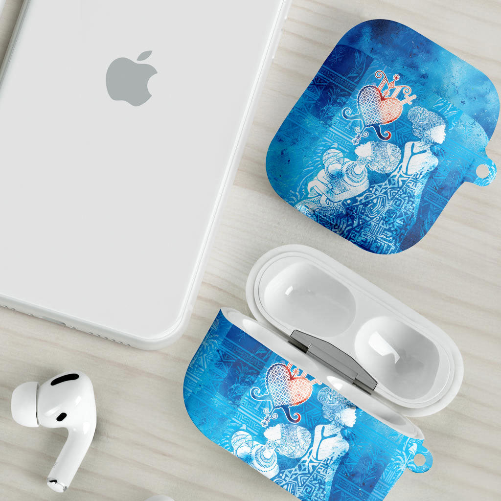 Afro Erzulie Dantor Veve AirPods Case Mother Goddess