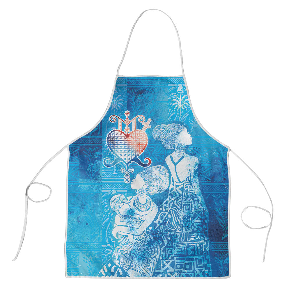 Afro Erzulie Dantor Veve Apron Mother Goddess