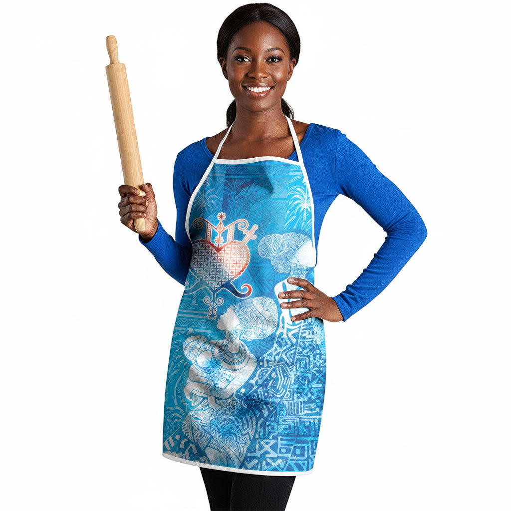 Afro Erzulie Dantor Veve Apron Mother Goddess