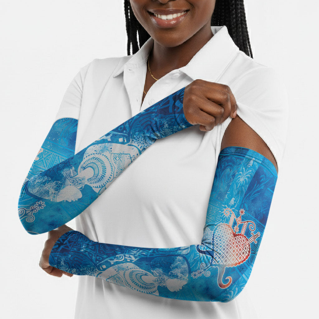 Afro Erzulie Dantor Veve Arm Sleeves Mother Goddess