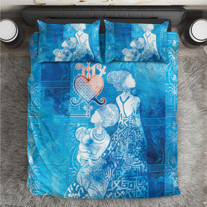 Afro Erzulie Dantor Veve Bedding Set Mother Goddess
